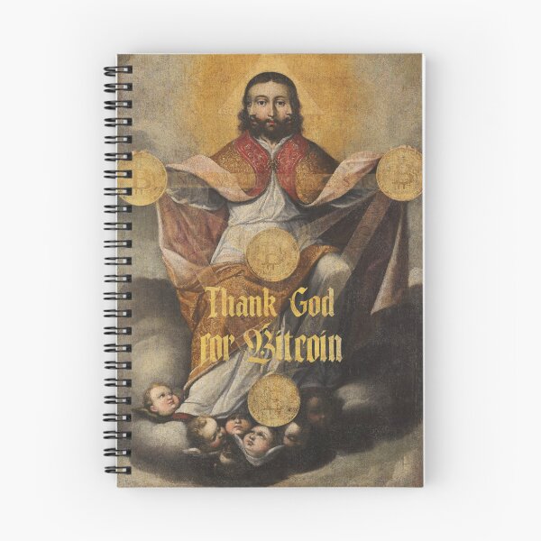 Item preview, Thank God For Bitcoin - Art designed and sold by CyberRex.
