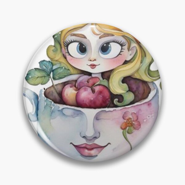 Item preview, Dream garden in a cup of love. designed and sold by soryilustracion.