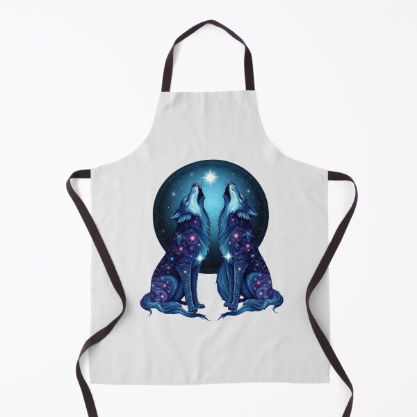 Item preview, Galaxy Wolves Twin designed and sold by StellarSnap.