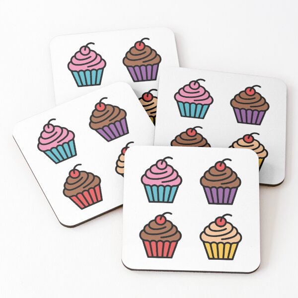 Artikelvorschau, Vier Cupcakes entworfen und verkauft von jkrphoto.