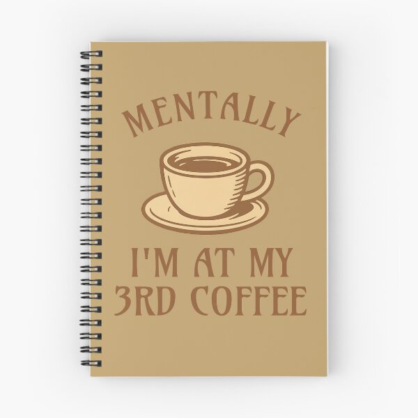 Item preview, Mentally at My 3rd Coffee - Relatable Caffeine Lover Design designed and sold by OnPointOutfits.