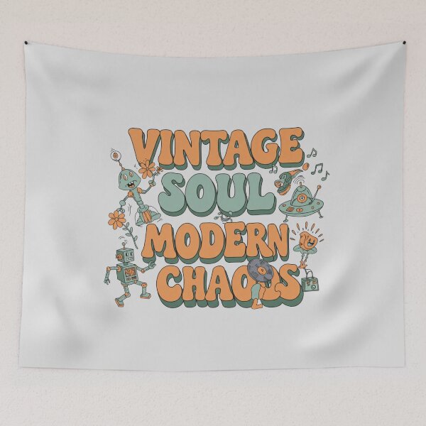 Item preview, Vintage Soul Modern Chaos designed and sold by Itsheartshop.