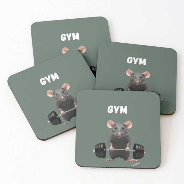 Item preview, Gym Rat designed and sold by Pawblematic .