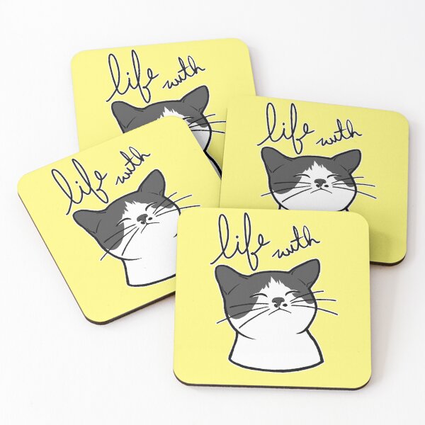 Item preview, smiley cat designed and sold by Dalbongju.