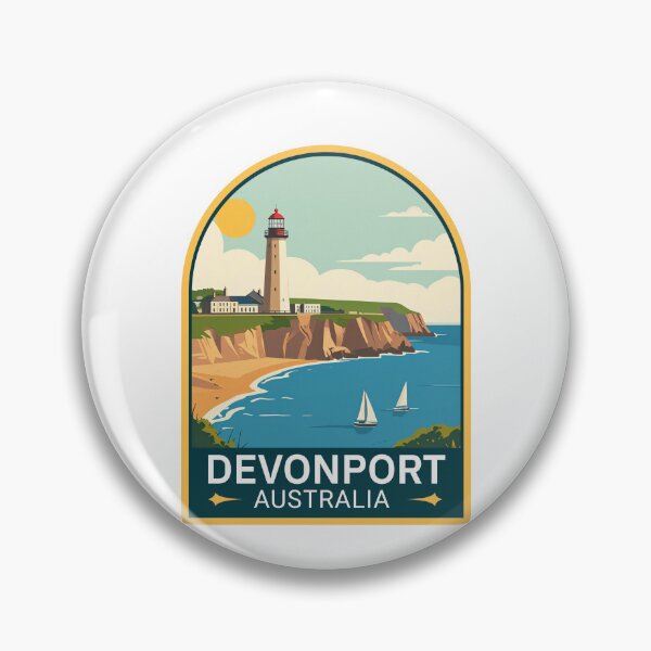 Item preview, Devonport Australia Sticker designed and sold by TulipaGraphics.