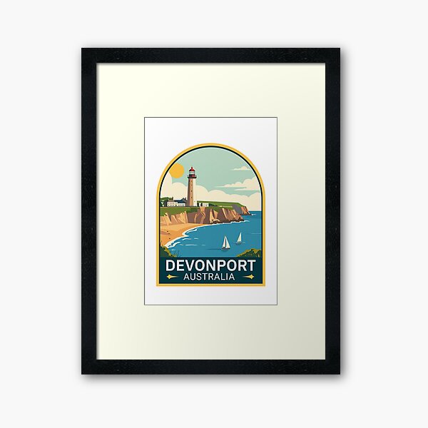 Item preview, Devonport Australia Sticker designed and sold by TulipaGraphics.