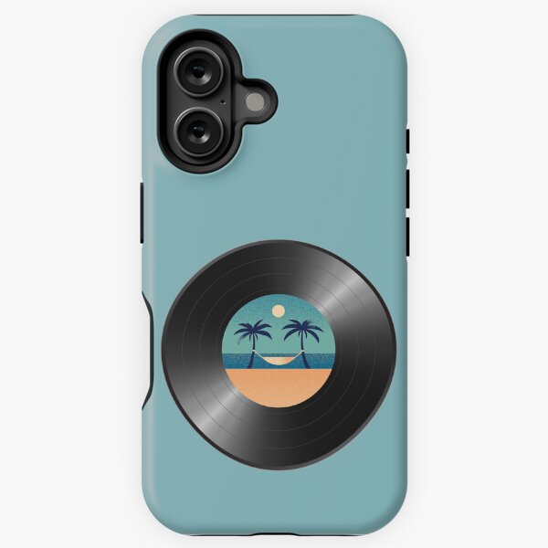 Vista previa del artículo con la obra «Vibras de verano, Música de verano, Amante del vinilo, Estilo pop art, Música de los 70, 80 y 90, Amante de la música, Disco Pld, Amante del vinilo DJ», diseñado y vendido por KolorellaS.