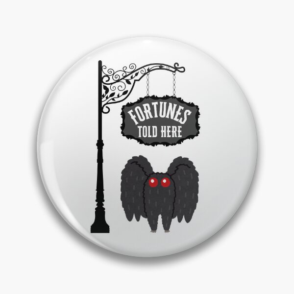 Item preview, Fortune Teller Mothman designed and sold by Kindred & Thistle.