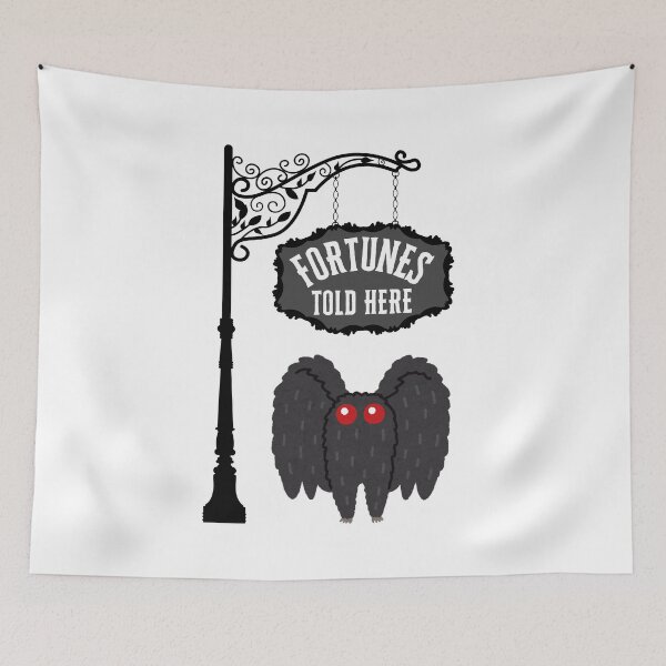 Item preview, Fortune Teller Mothman designed and sold by Kindred & Thistle.