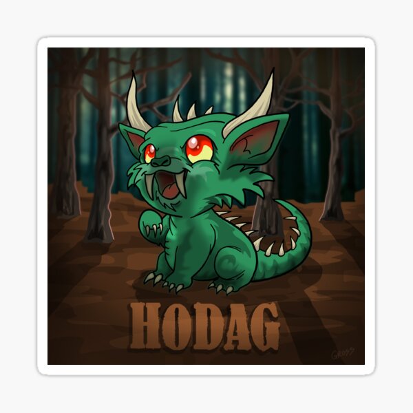 Baby Hodag Sticker