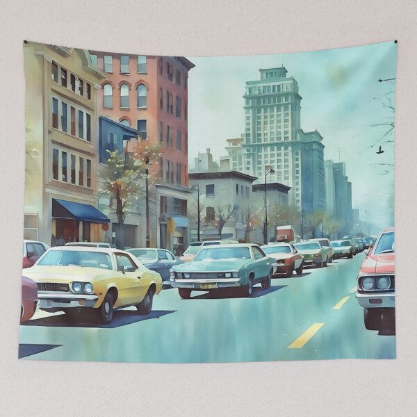 Item preview, Filling the Streets designed and sold by RCWatercolours.