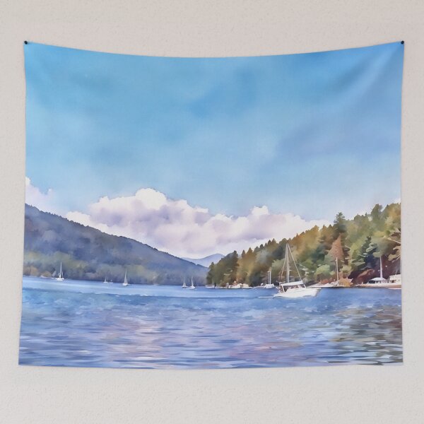 Item preview, The Boats are Back Out designed and sold by RCWatercolours.