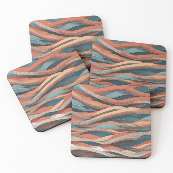 Item preview, Sandy beach waves designed and sold by Light and Line Design.