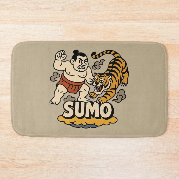 Item preview, Epic Sumo Wrestler vs Fierce Tiger designed and sold by zzz888.
