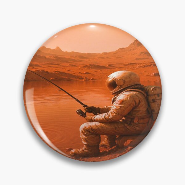 Item preview, Fishing in the Mars designed and sold by quantum X.
