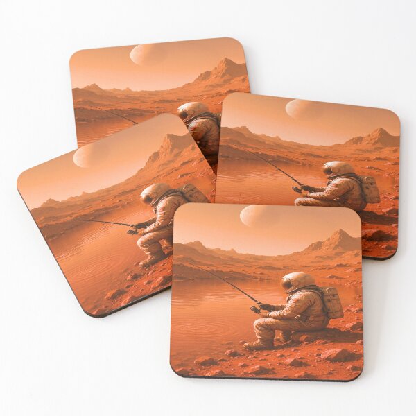 Item preview, Fishing in the Mars designed and sold by quantum X.