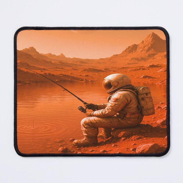 Item preview, Fishing in the Mars designed and sold by quantum X.