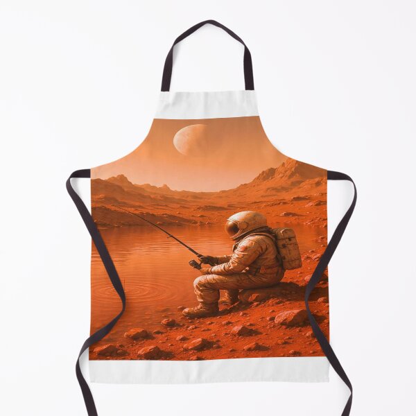 Item preview, Fishing in the Mars designed and sold by quantum X.