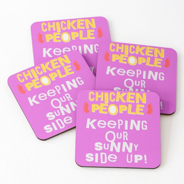 Item preview, CHICKEN PEOPLE Keeping Our Sunny Side Up - Version 2 designed and sold by rockandahardplaceradio.