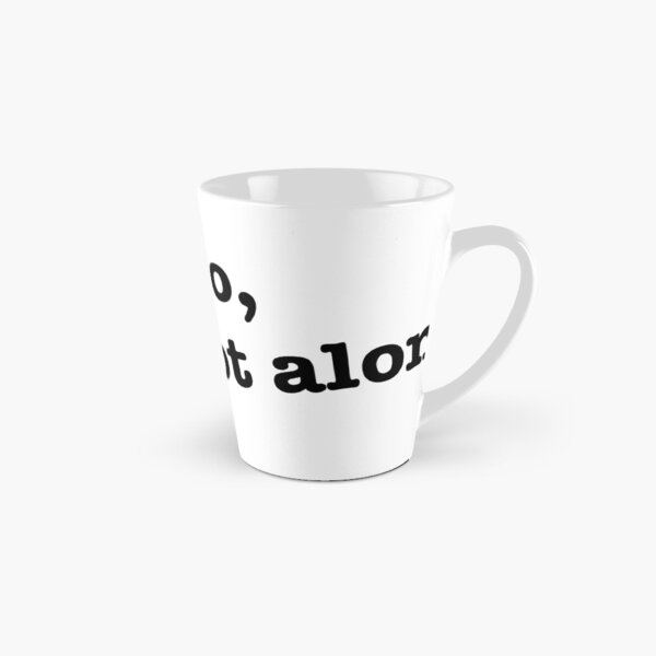 Vista previa del artículo con la obra «You're Not Alone" - Minimalist Motivational Text Design», diseñado y vendido por Printspiration, Explore Unique Art & Designs.