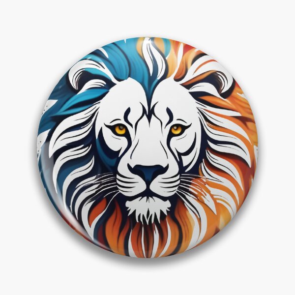 Item preview, Lion of Fire and Ice designed and sold by Ambient Flow.