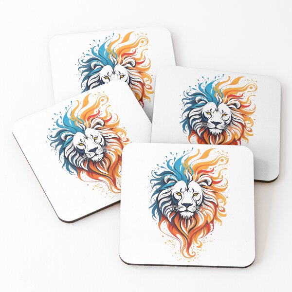 Item preview, Lion of Fire and Ice designed and sold by Ambient Flow.