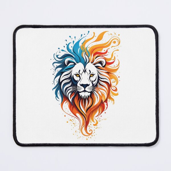 Item preview, Lion of Fire and Ice designed and sold by Ambient Flow.