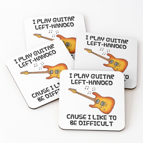 Item preview, Left Handed Guitar, Electric Guitarist Funny designed and sold by doodlerob.