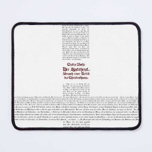 Item preview, Friedrich Nietzsche "Der Antichrist" inverted cross designed and sold by VolkwinaR.