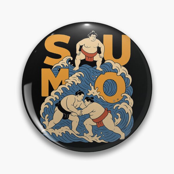 Artikelvorschau, Vintage japanische Sumo-Welle entworfen und verkauft von zzz888.