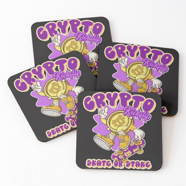 Item preview, Crypto Skateboarder - Funny BTC Design designed and sold by ImaginarStore.