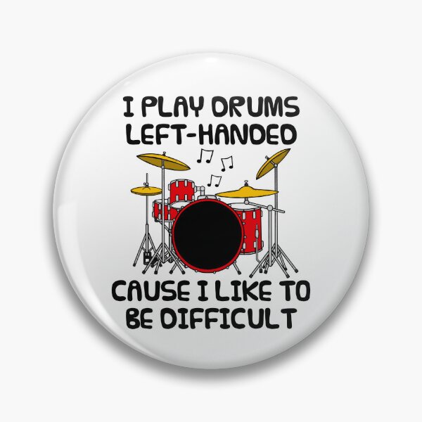 Item preview, Left Handed Drummer Funny designed and sold by doodlerob.