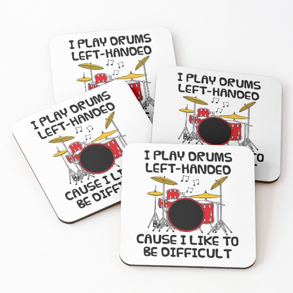 Item preview, Left Handed Drummer Funny designed and sold by doodlerob.