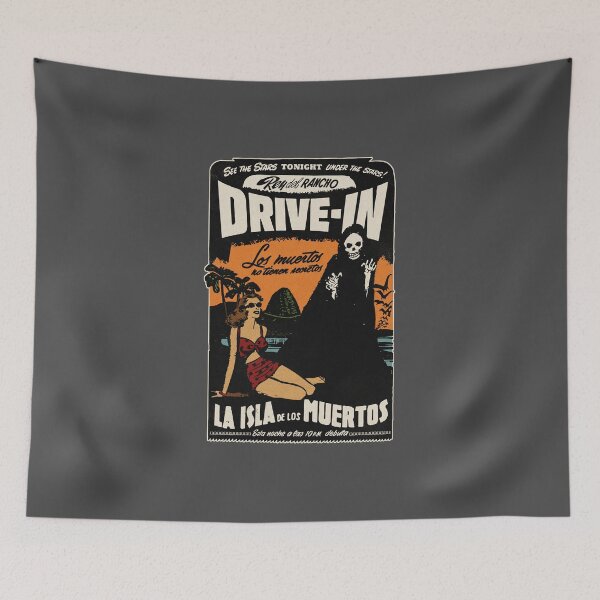 Item preview, Vintage Island of the Dead Drive In Movie designed and sold by Kujo Dangerous Vintage.