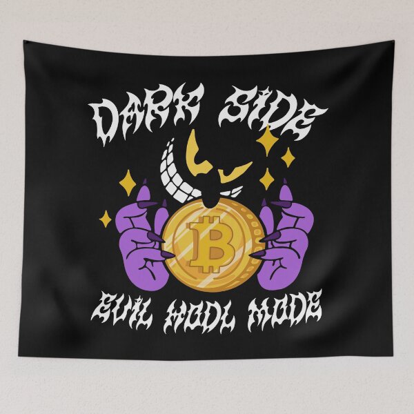 Item preview, Demonic BTC Halloween - Crypto Sorcerer Evil Hands designed and sold by ImaginarStore.