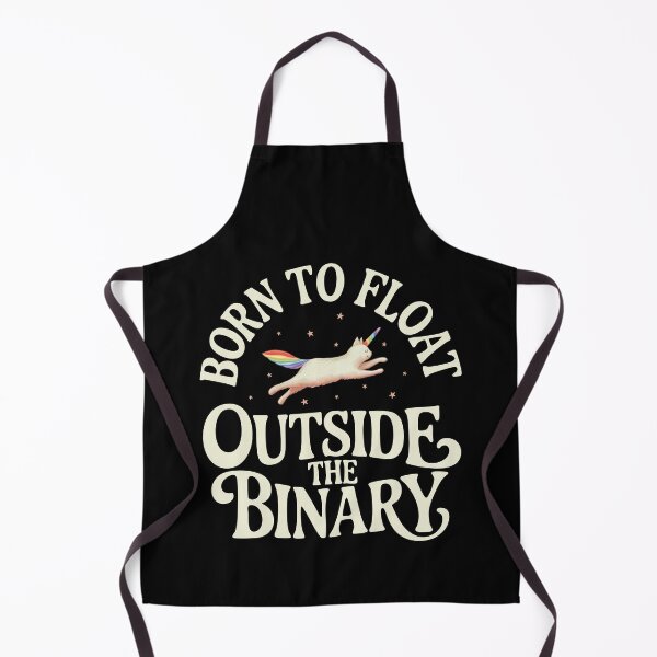 Item preview, Born to Float Outside the Binary – For the Neurodivergent, Queer & Magical designed and sold by GosiaArtGarden.