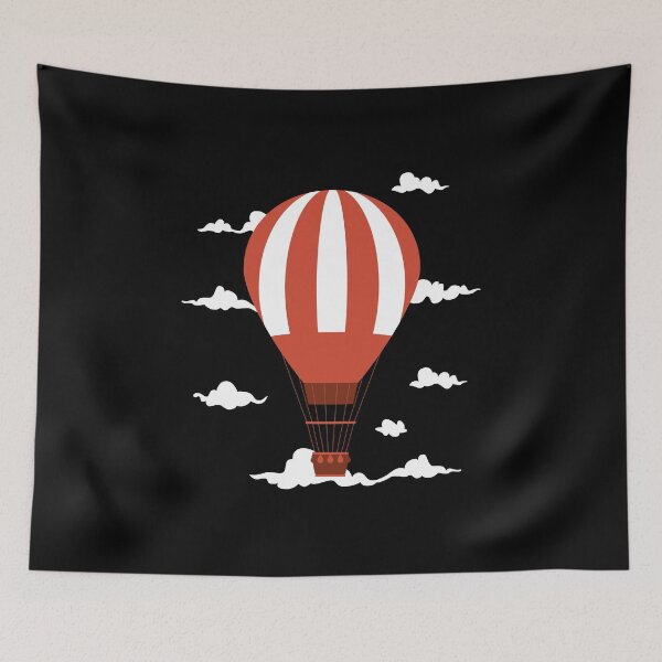 Item preview, Hot Air Balloon Floating Among Clouds designed and sold by TurtleDojo.
