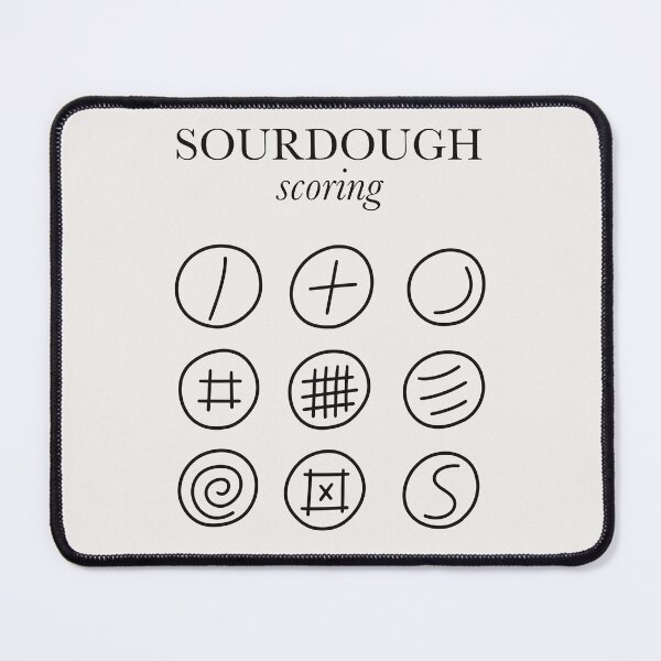 Item preview, Sourdough Scoring Techniques Illustration designed and sold by byebyesally.