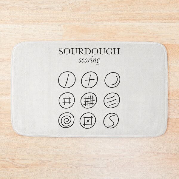 Item preview, Sourdough Scoring Techniques Illustration designed and sold by byebyesally.