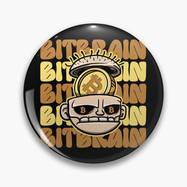 Item preview, Bitcoin Brain Funny Crypto - Obsessed with Bitcoin designed and sold by ImaginarStore.