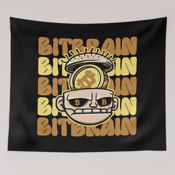 Item preview, Bitcoin Brain Funny Crypto - Obsessed with Bitcoin designed and sold by ImaginarStore.