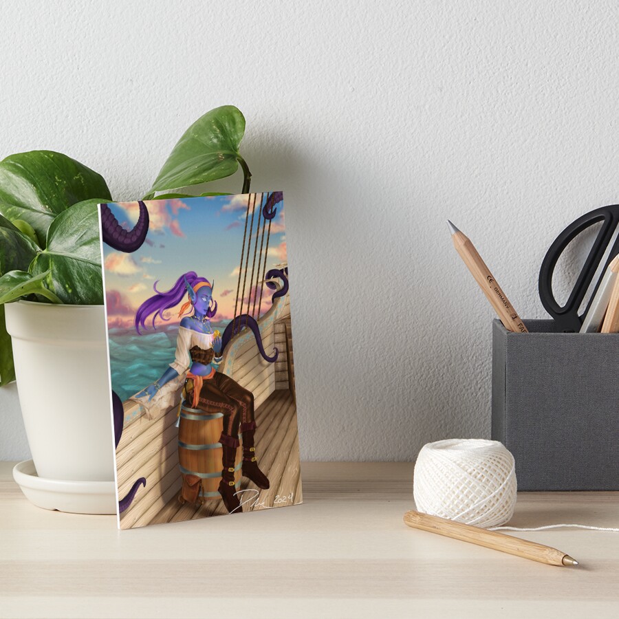 Item preview, Art Board Print designed and sold by RDivs.
