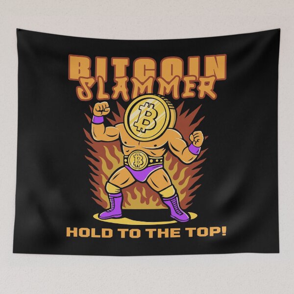Item preview, Bitcoin Wrestler Crypto - Crypto Fighter designed and sold by ImaginarStore.