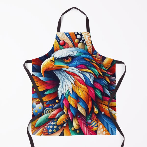 Item preview, colorful eagle designed and sold by Dogandesighn.
