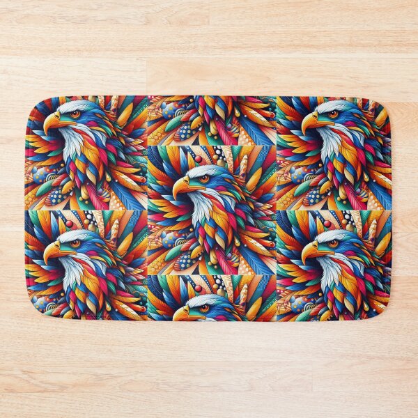 Item preview, colorful eagle designed and sold by Dogandesighn.