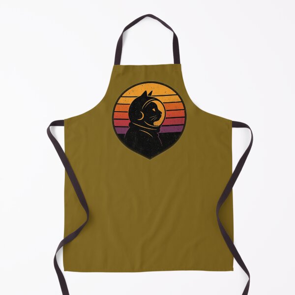 Item preview, Cosmic Kitty Orbit – Retro Cat Astronaut Design designed and sold by ForestPainter.