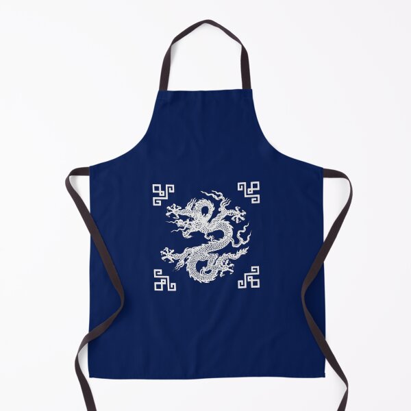 Item preview, Vintage Chinese Dragon in White designed and sold by Marymarice.