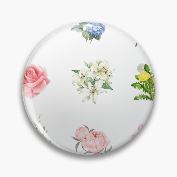 Item preview, Flower sticker sheet for scrapbooking designed and sold by ChifaeT.