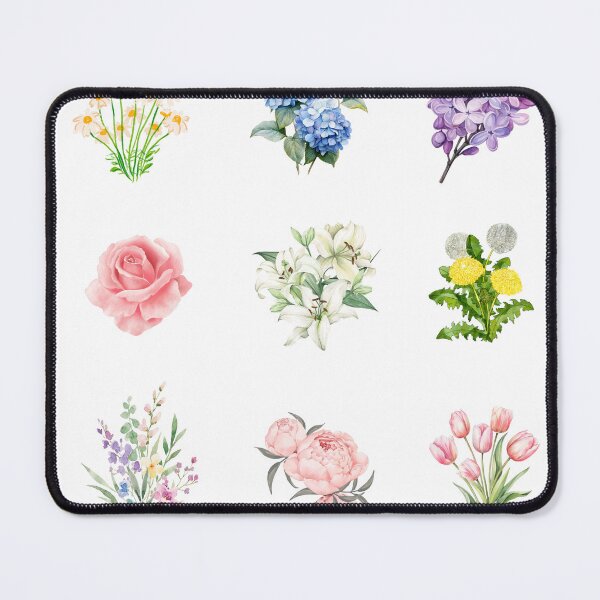 Item preview, Flower sticker sheet for scrapbooking designed and sold by ChifaeT.