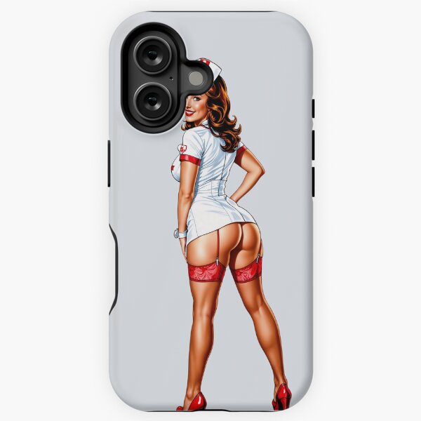 Item preview, Sexy pinup nurse designed and sold by HolaJosephina.